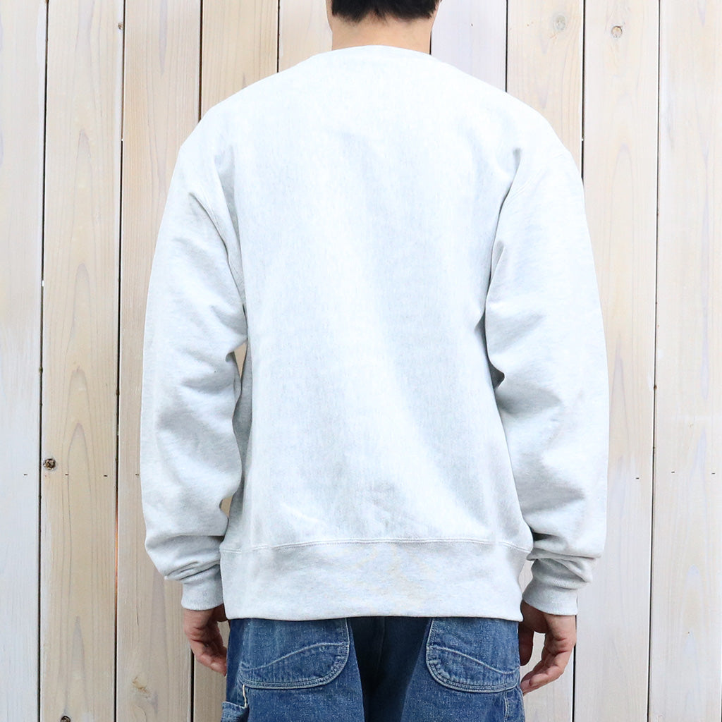 Champion : MET LOGO CHAMPION REVERSE WEAVE CREW (ASH GREY)