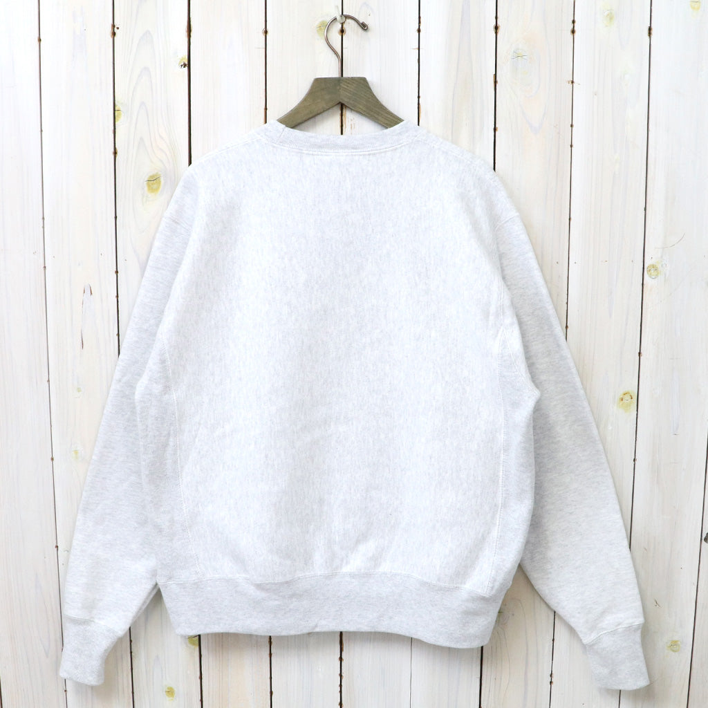 Champion : MET LOGO CHAMPION REVERSE WEAVE CREW (ASH GREY)