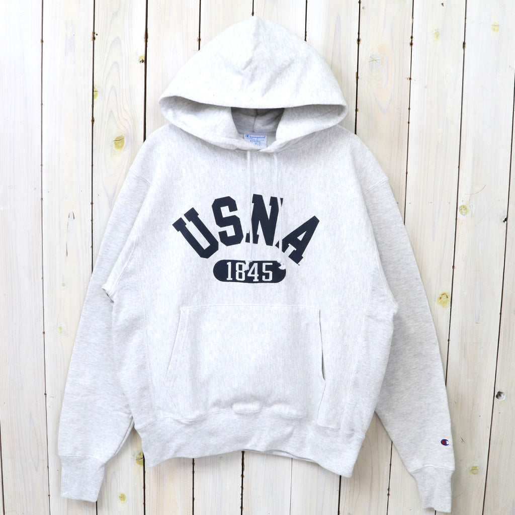 【SALE30%OFF】Champion : USNA 1845 CHAMPION REVERSE WEAVE HOOD (ASH GREY)