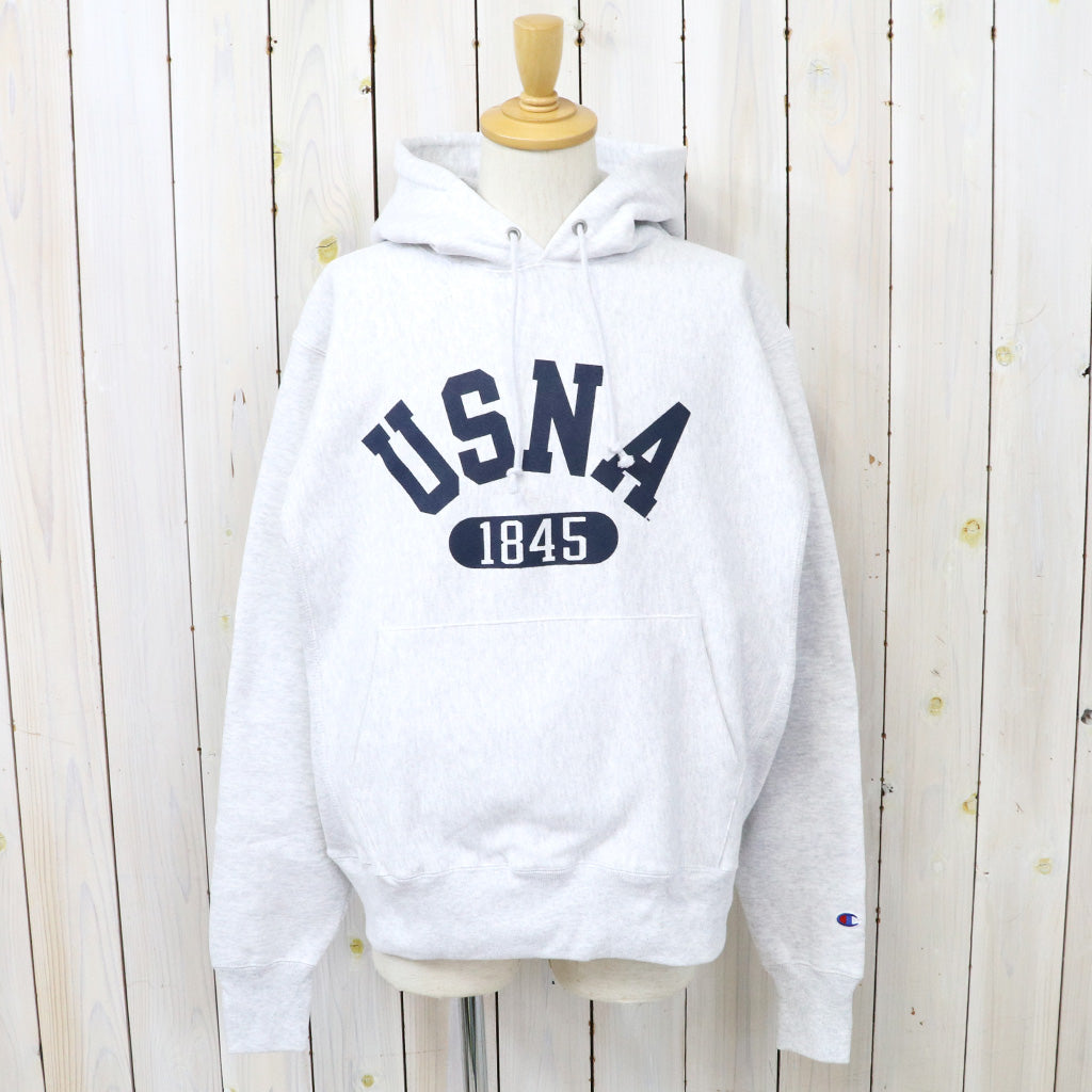 【SALE30%OFF】Champion : USNA 1845 CHAMPION REVERSE WEAVE HOOD (ASH GREY)