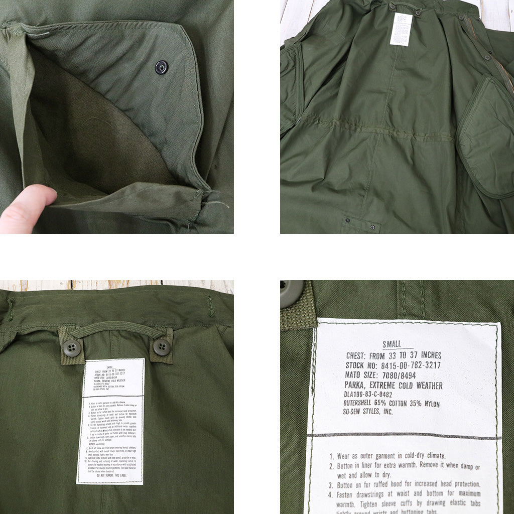 DEAD STOCK : M-65 FISH TAIL (SMALL)