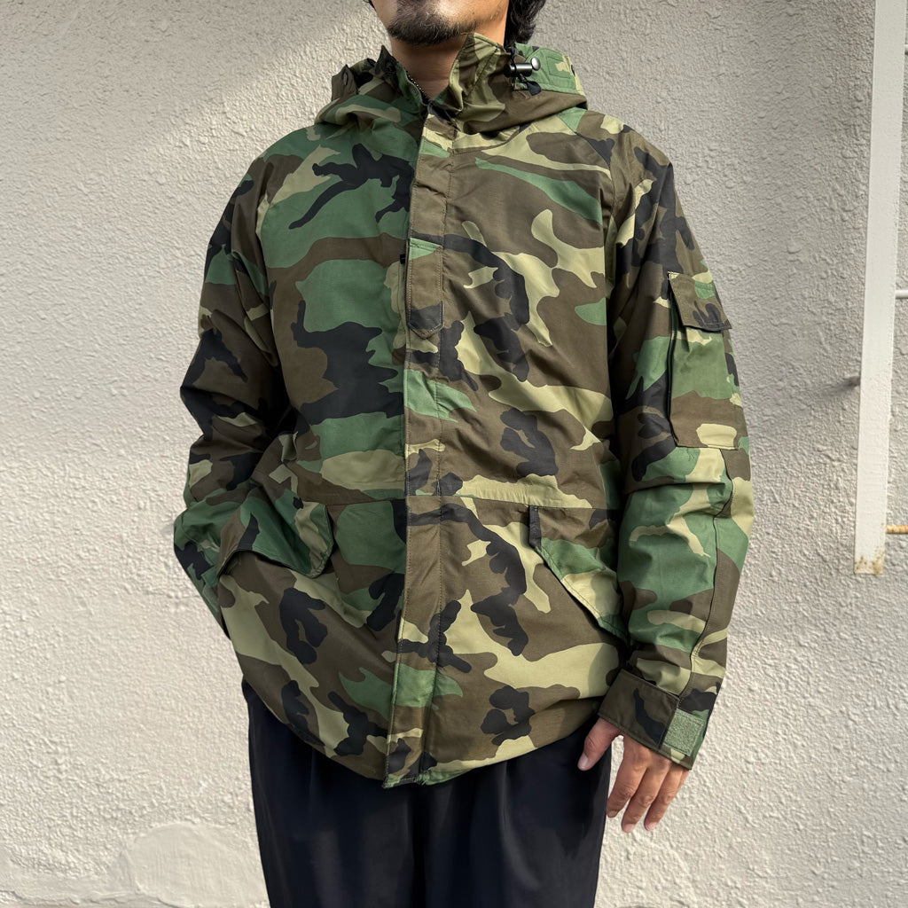 DEAD STOCK : ECWCS GEN1 LEVEL6 GORE-TEX PARKA (WOODLAND CAMO