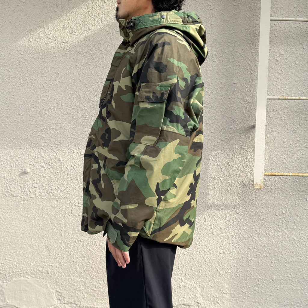 DEAD STOCK : ECWCS GEN1 LEVEL6 GORE-TEX PARKA (WOODLAND CAMO)