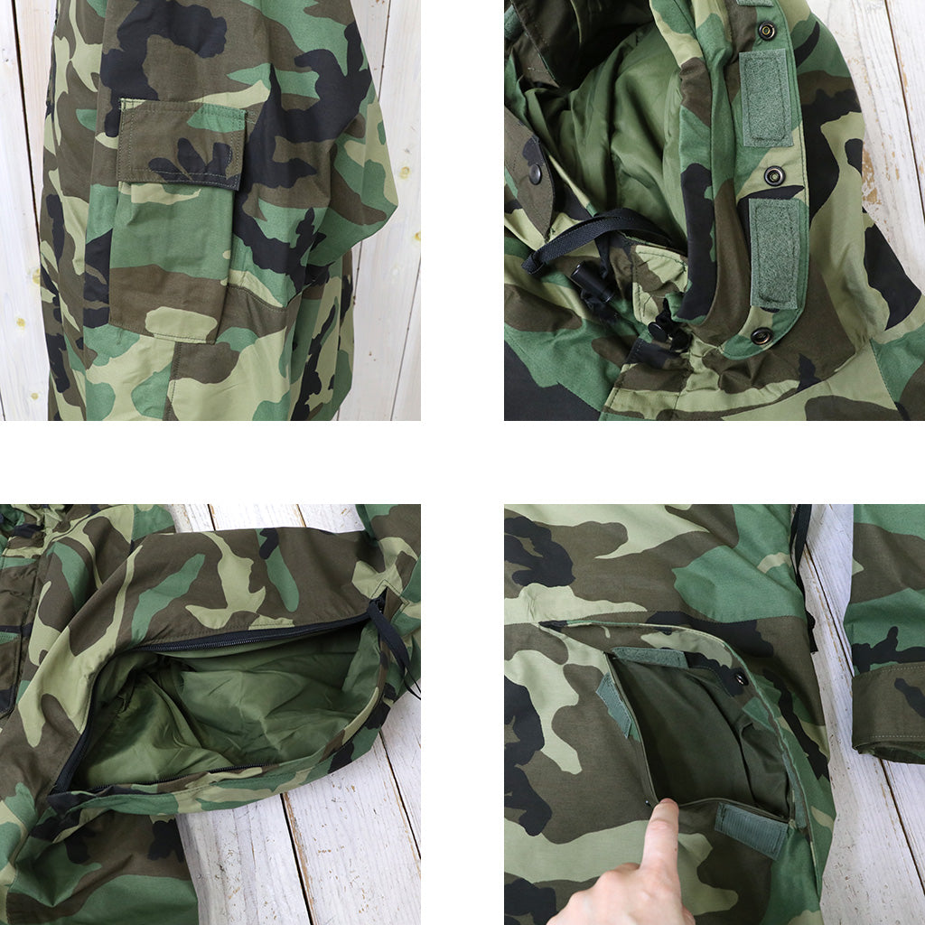 DEAD STOCK : ECWCS GEN1 LEVEL6 GORE-TEX PARKA (WOODLAND CAMO)