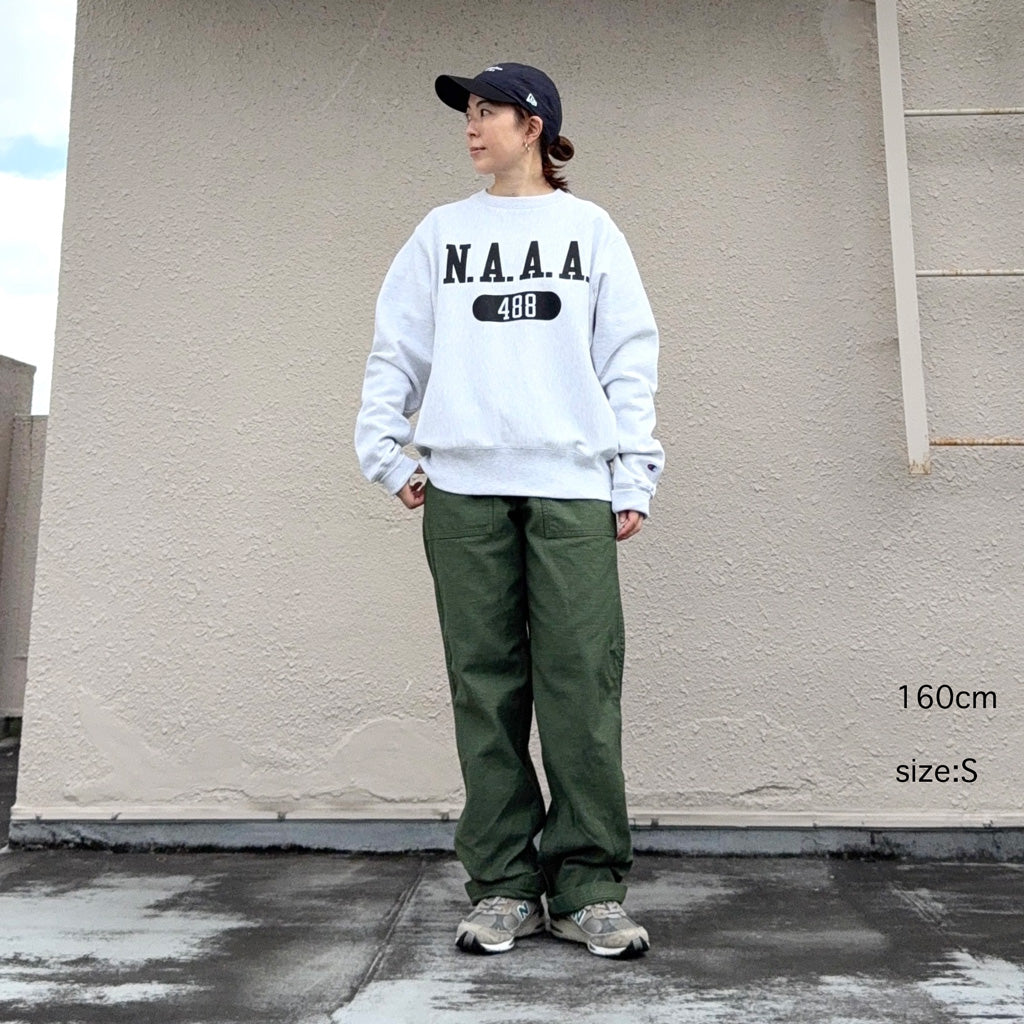 Champion : N.A.A.A CHAMPION REVERSE WEAVE CREWNECK (ASH GREY)