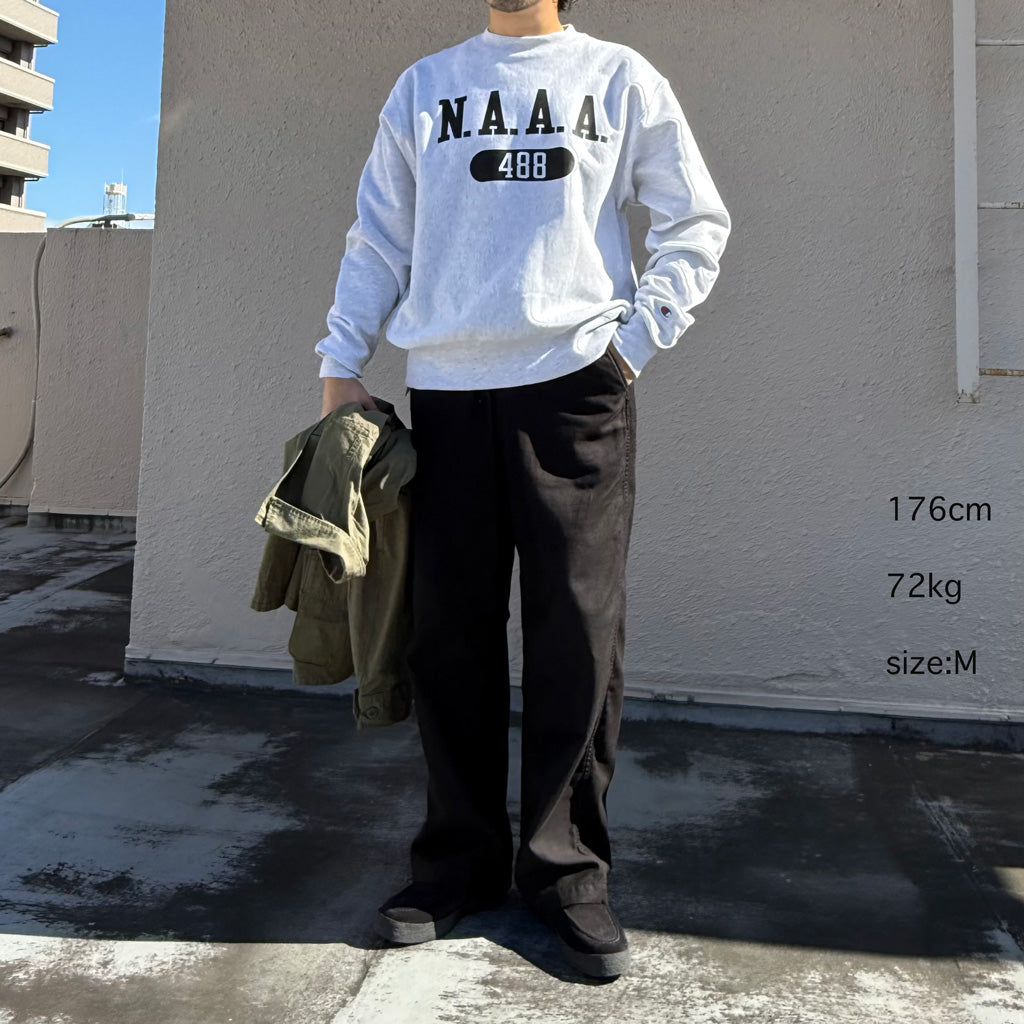 Champion : N.A.A.A CHAMPION REVERSE WEAVE CREWNECK (ASH GREY)