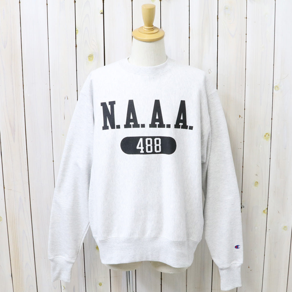 Champion : N.A.A.A CHAMPION REVERSE WEAVE CREWNECK (ASH GREY)