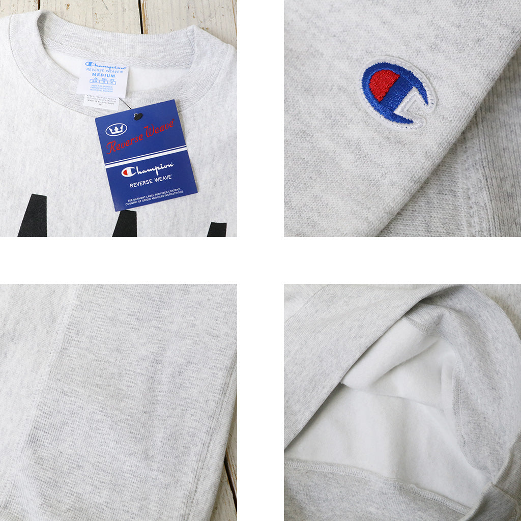 Champion : N.A.A.A CHAMPION REVERSE WEAVE CREWNECK (ASH GREY)
