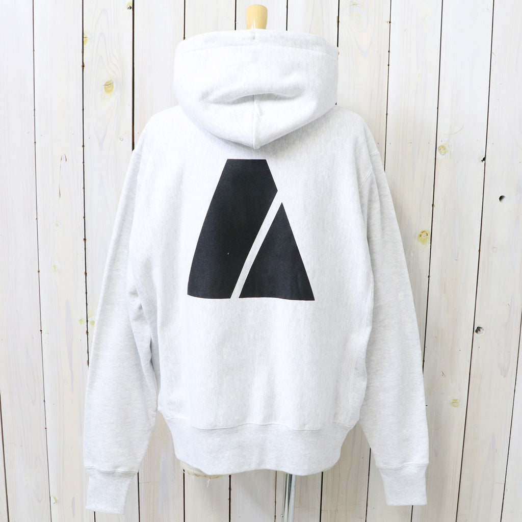 Champion : ARMY CREST CHAMPION REVERSE WEAVE HOOD (ASH GREY)