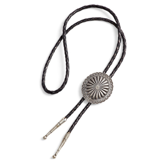 Double RL『BRAIDED LEATHER BOLO TIE』