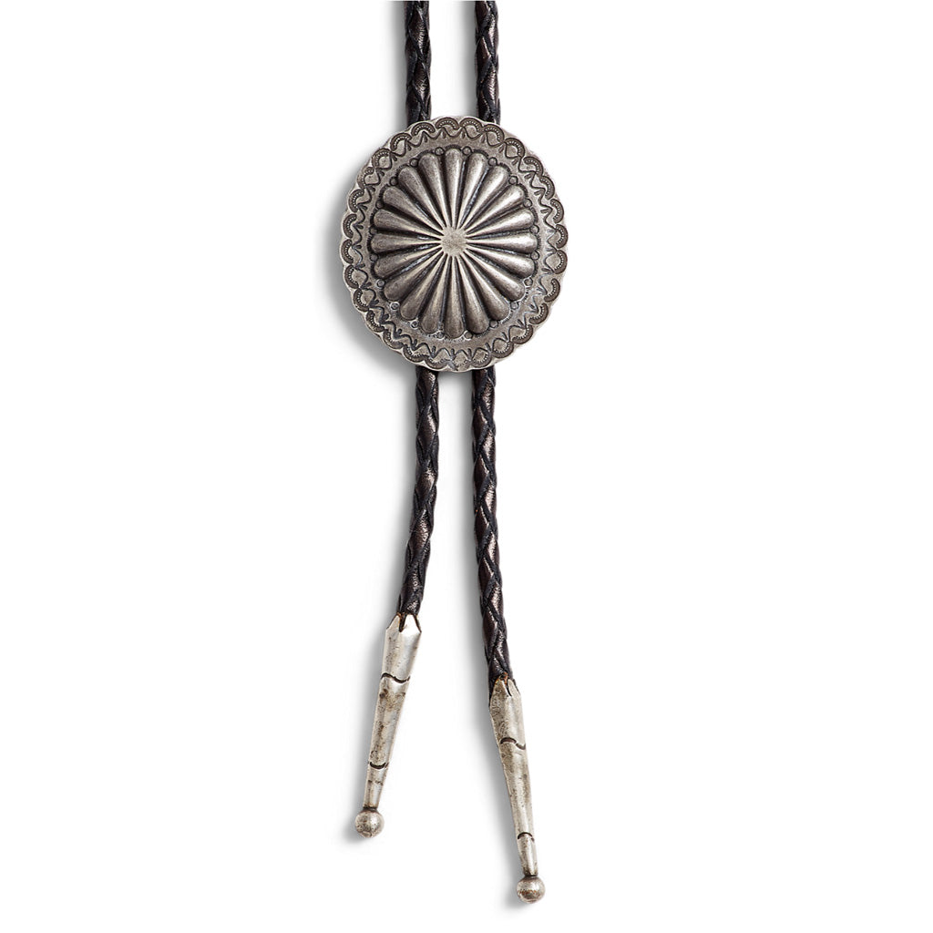 Double RL『BRAIDED LEATHER BOLO TIE』