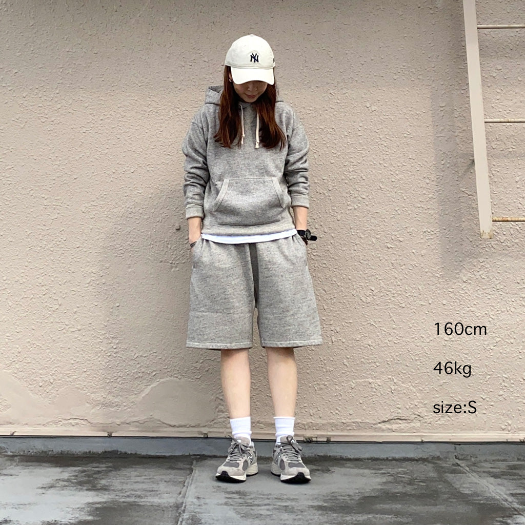 Double RL : FLEECE HOODIE (ATHLETIC GREY HEATHER)