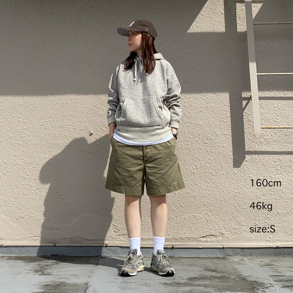 Double RL : FLEECE HOODIE (ATHLETIC GREY HEATHER)