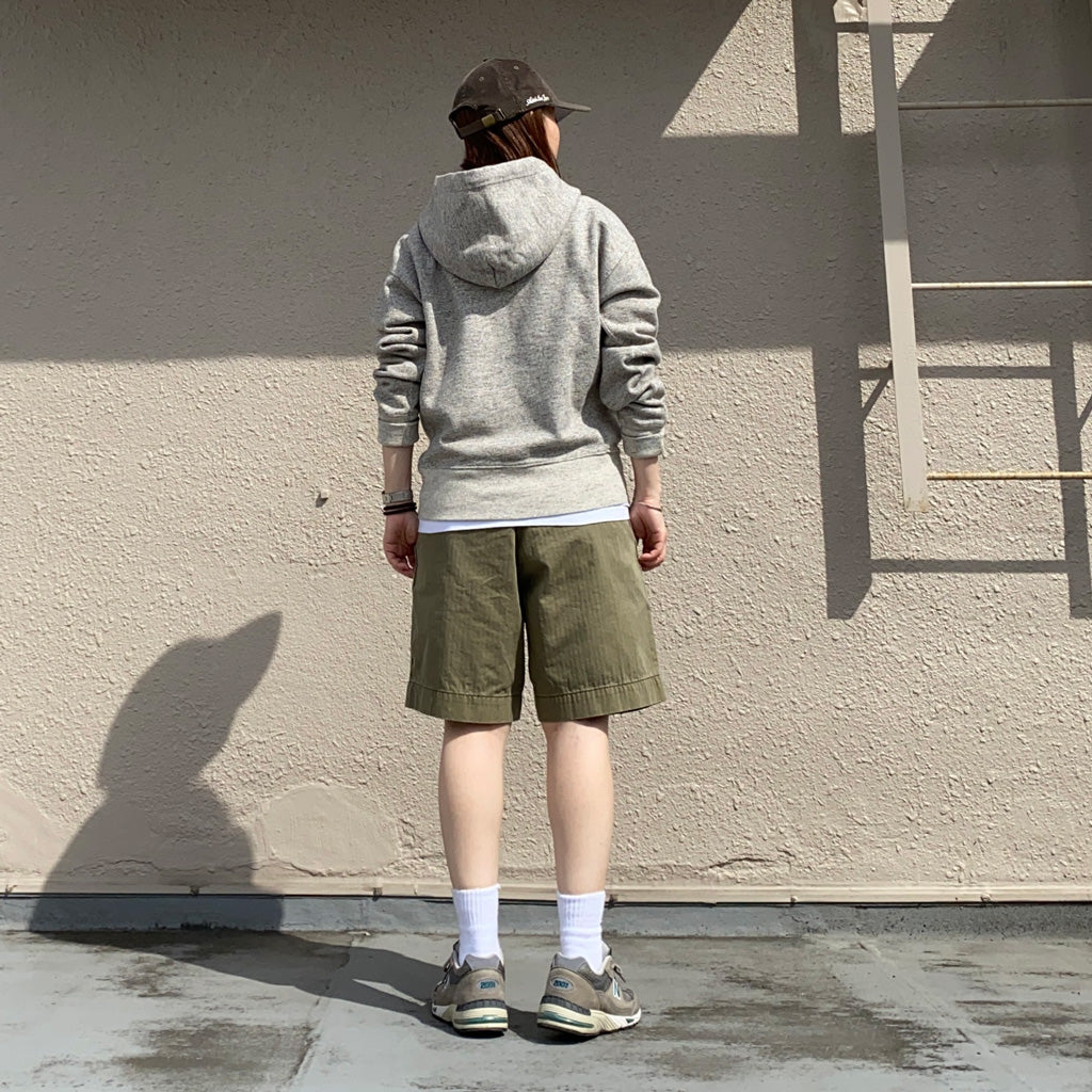 Double RL : FLEECE HOODIE (ATHLETIC GREY HEATHER)