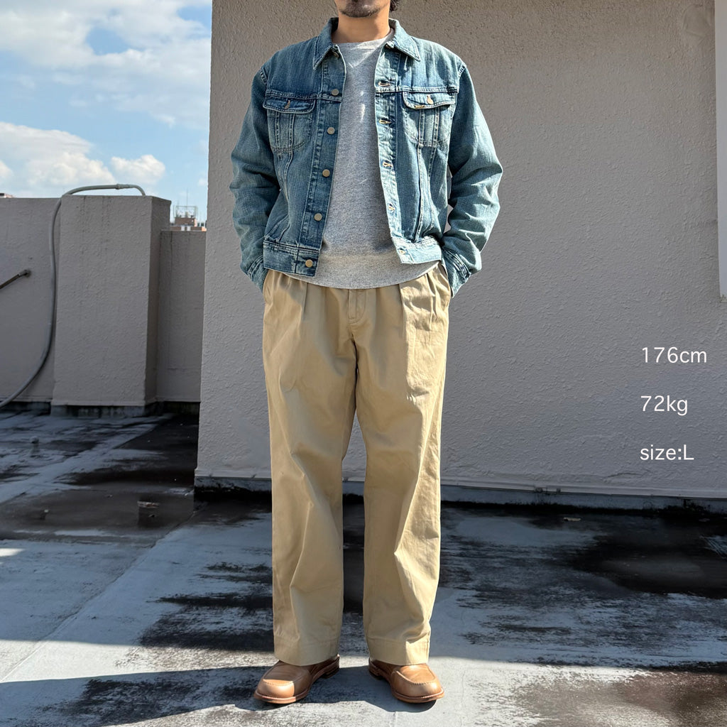 Double RL : INDIGO DENIM JACKET (LEELAND WASH)