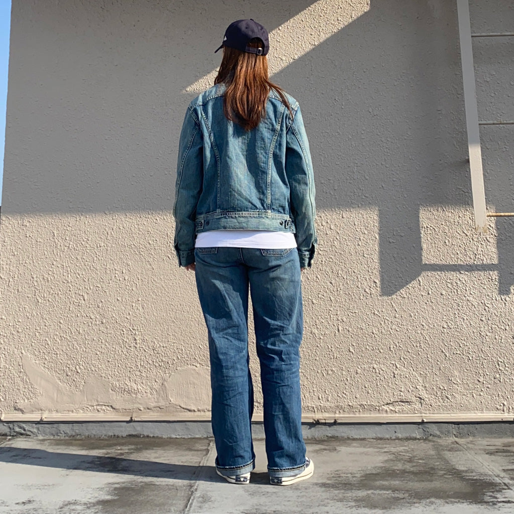 Double RL : INDIGO DENIM JACKET (LEELAND WASH)