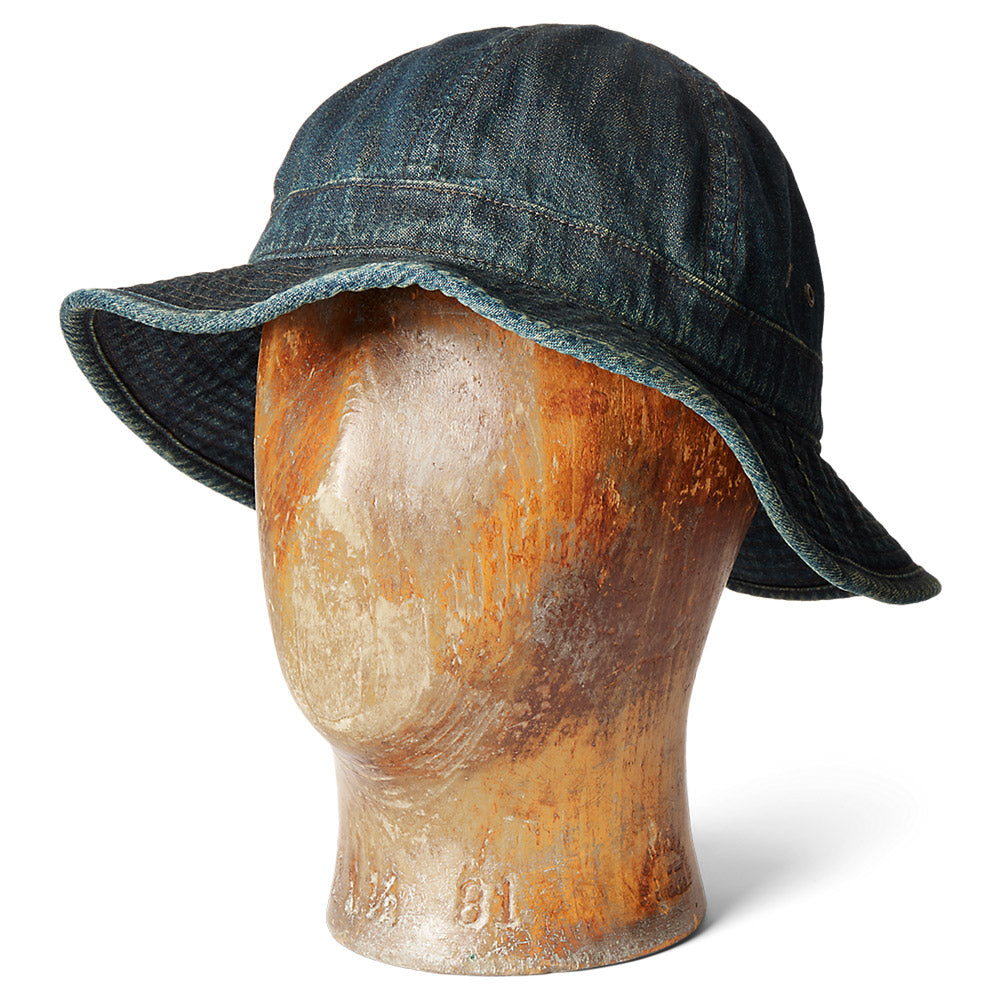 Double RL : DENIM BUCKET HAT