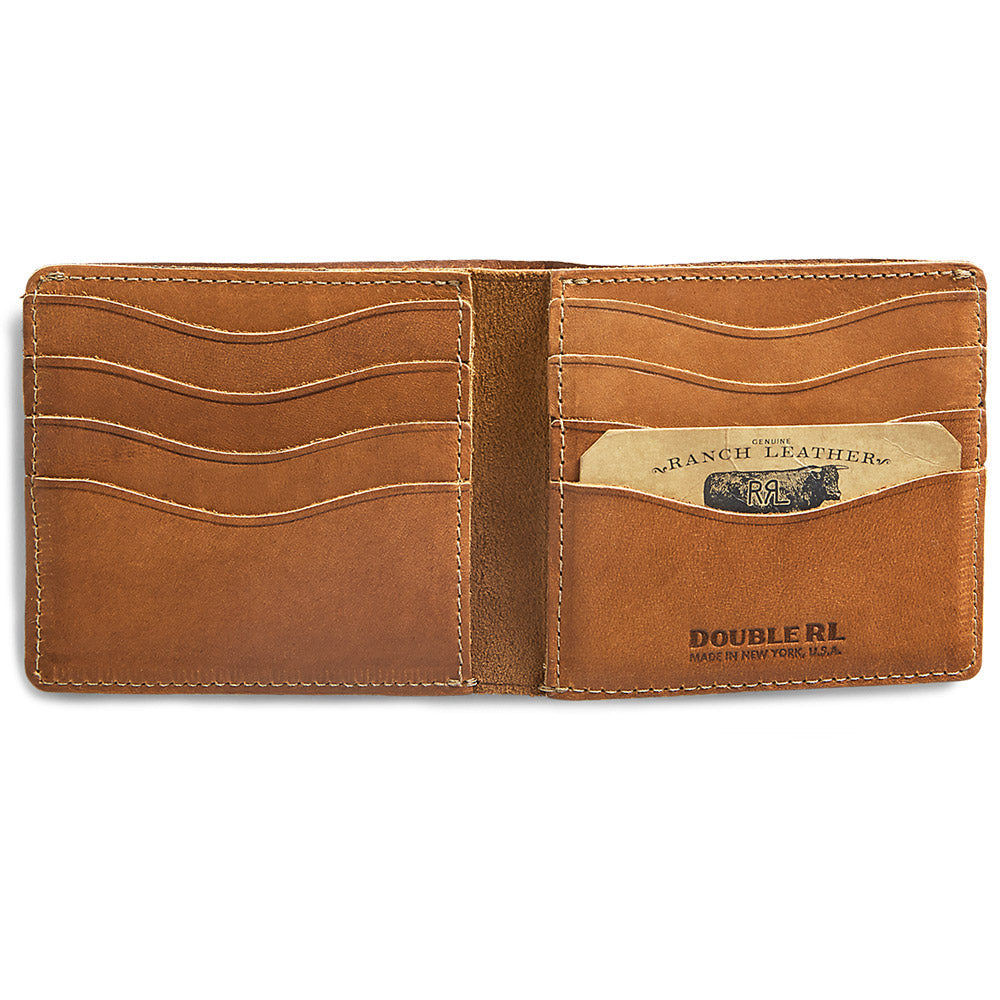 Double RL『ROUGHOUT SUEDE BILLFOLD』