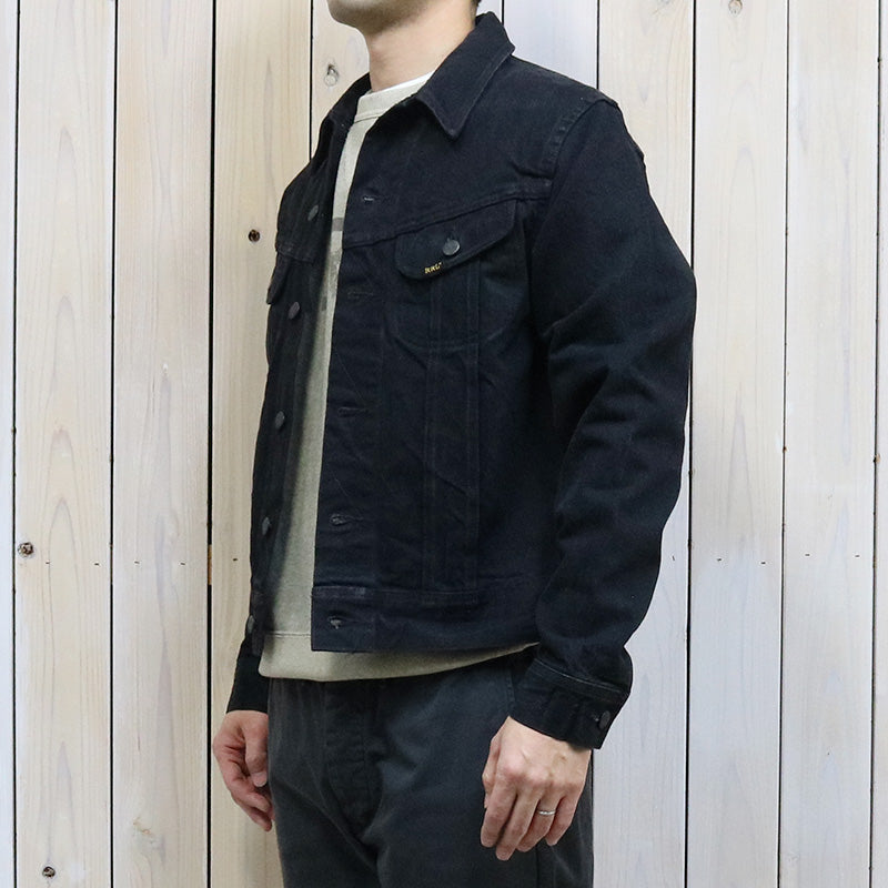 Double RL : DENIM TRUCKER JACKET (BLACK)