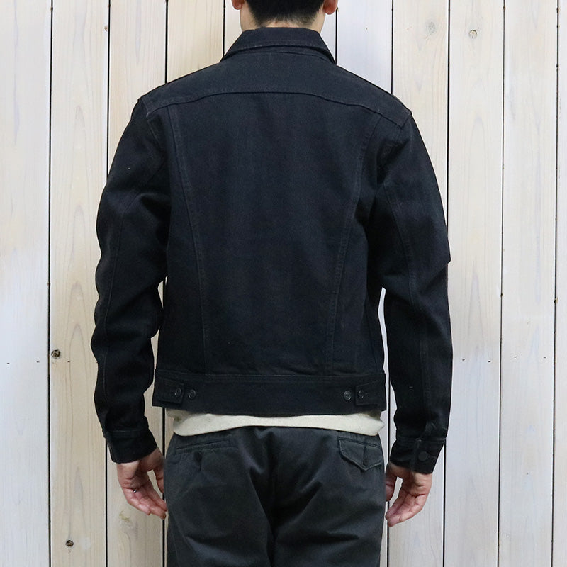Double RL : DENIM TRUCKER JACKET (BLACK)