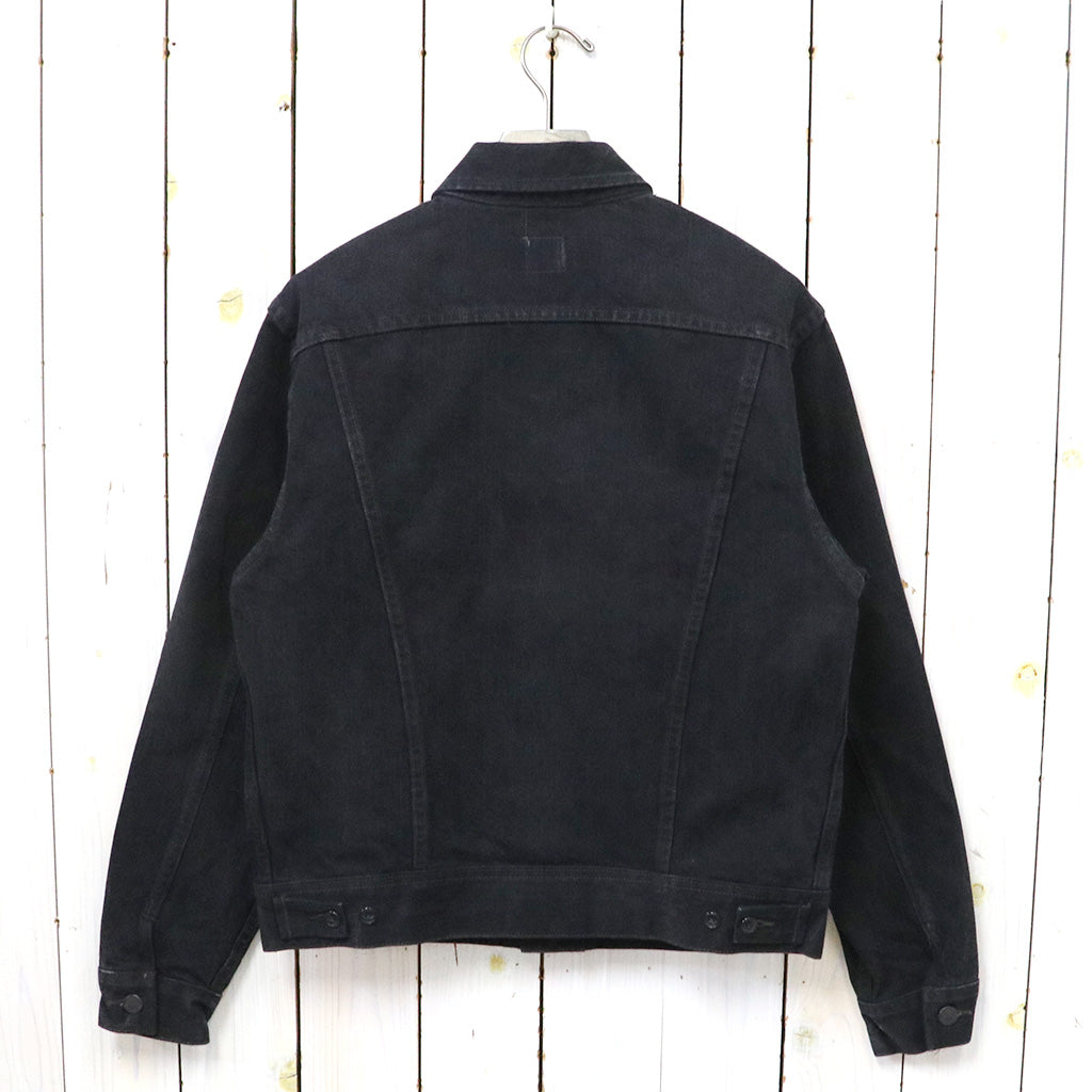 Double RL : DENIM TRUCKER JACKET (BLACK)