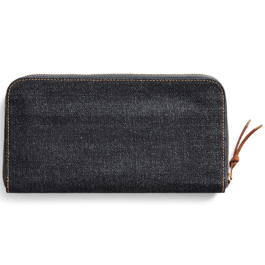 Double RL : INDIGO DENIM TRAVEL WALLET