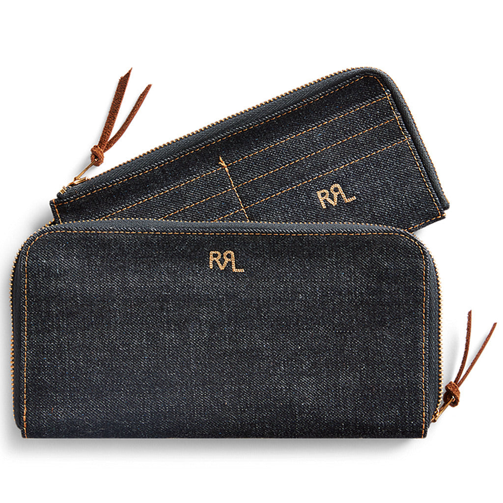 Double RL : INDIGO DENIM TRAVEL WALLET – Reggieshop