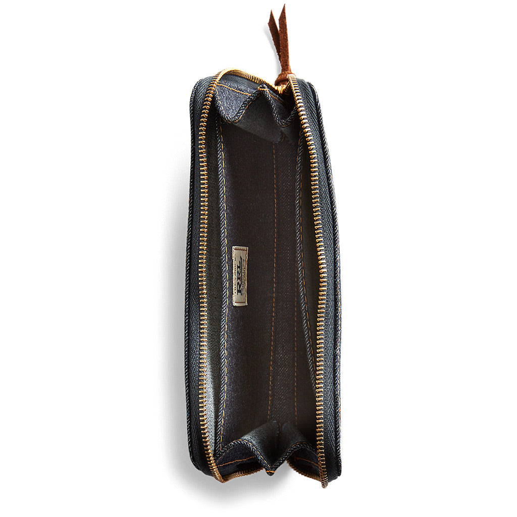 Double RL : INDIGO DENIM TRAVEL WALLET