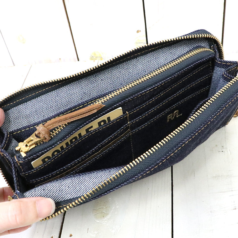 Double RL : INDIGO DENIM TRAVEL WALLET