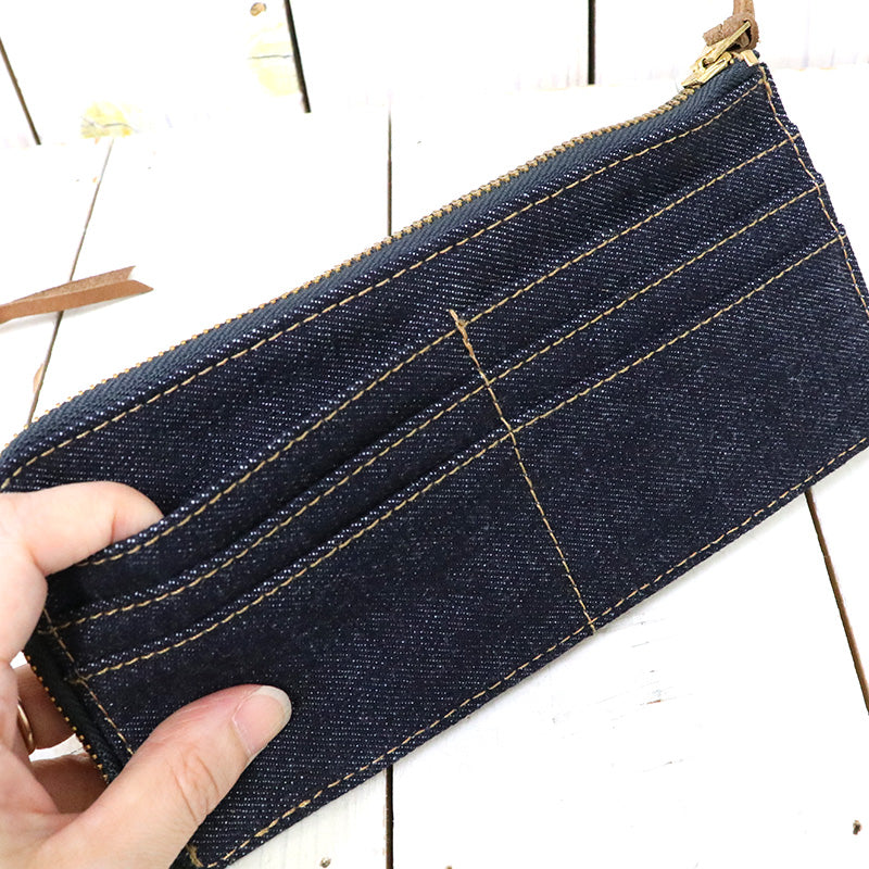 Double RL : INDIGO DENIM TRAVEL WALLET
