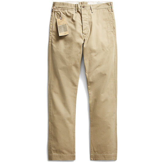 Double RL : SLIM FIT COTTON CHINO (GURKA)