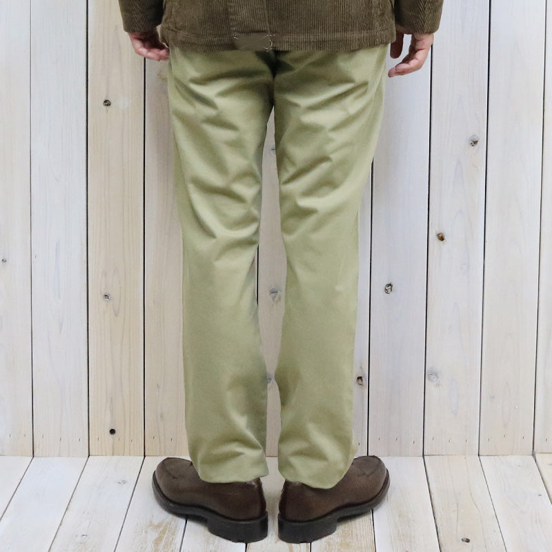 Double RL : SLIM FIT COTTON CHINO (GURKA)
