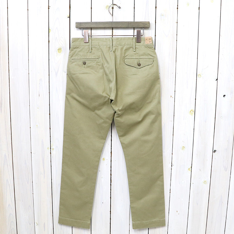 Double RL : SLIM FIT COTTON CHINO (GURKA)