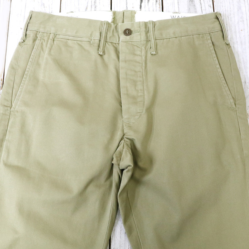 Double RL : SLIM FIT COTTON CHINO (GURKA)