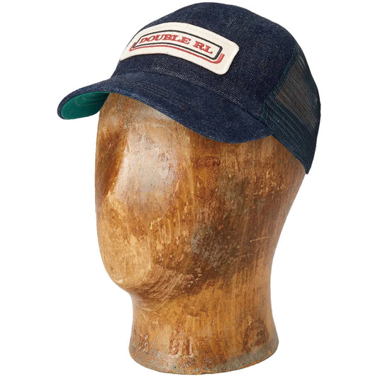 Double RL : INDIGO DENIM TRUCKER CAP (INDIGO)