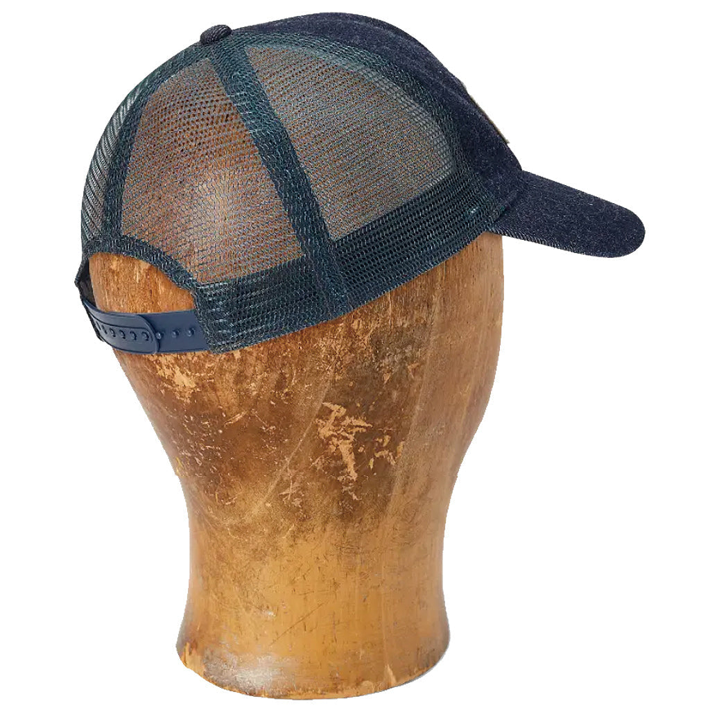 Double RL : INDIGO DENIM TRUCKER CAP (INDIGO)