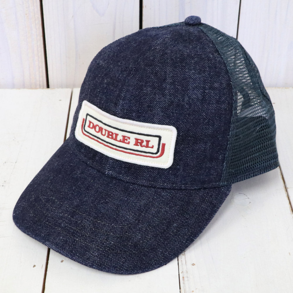 Double RL : INDIGO DENIM TRUCKER CAP (INDIGO)
