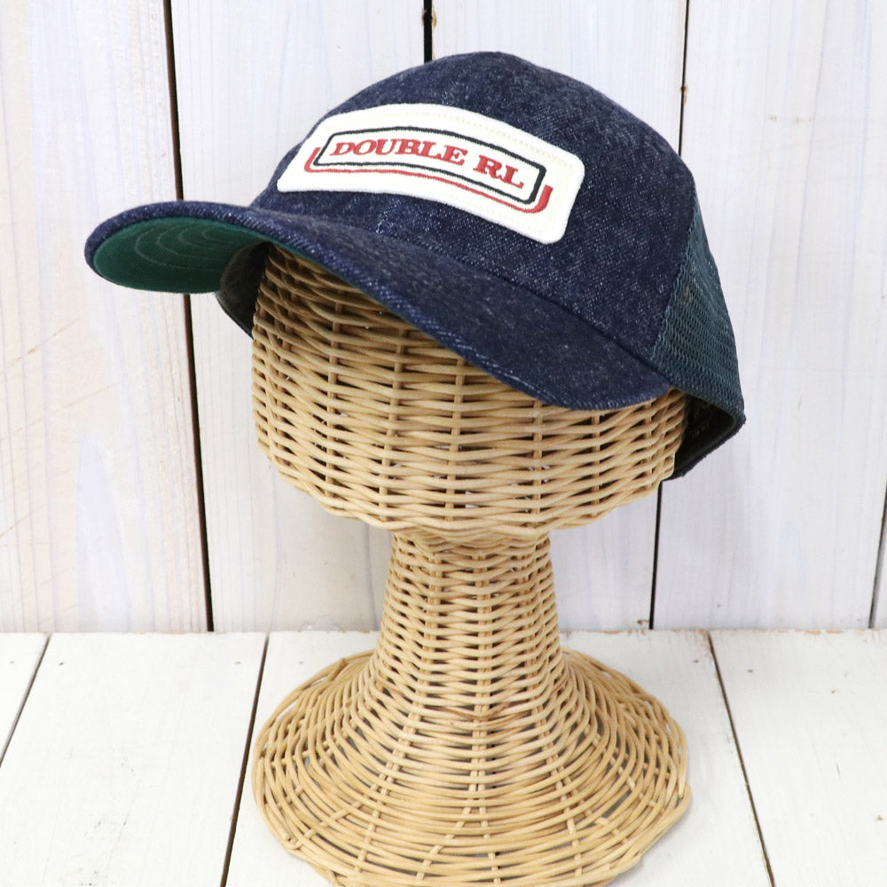 Double RL : INDIGO DENIM TRUCKER CAP (INDIGO)