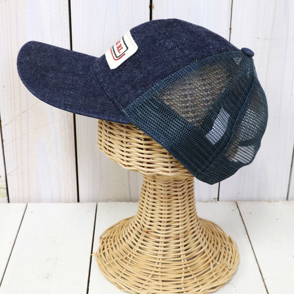 Double RL : INDIGO DENIM TRUCKER CAP (INDIGO)