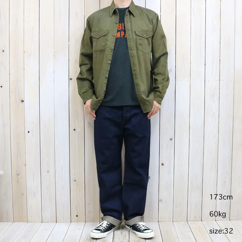 Double RL : STRAIGHT FIT SELVEDGE JEAN (BLUE)