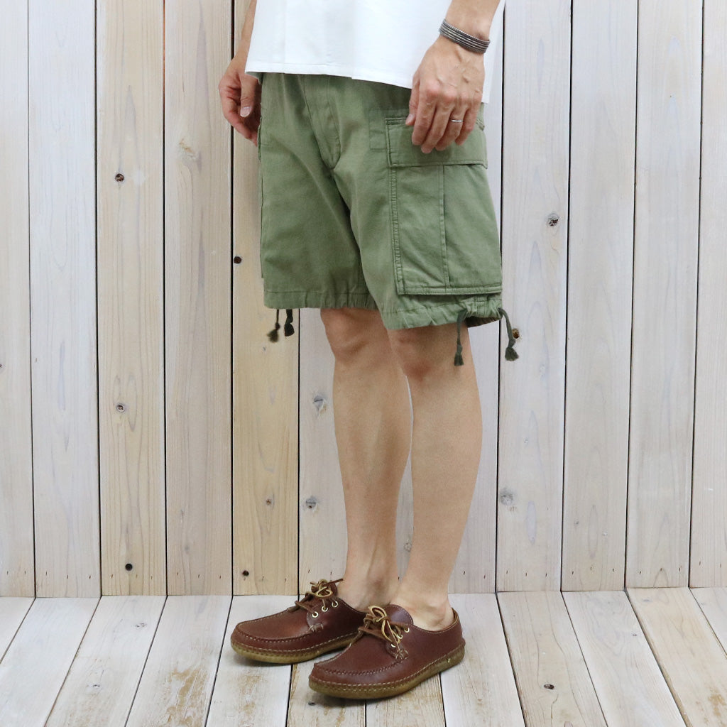 Double RL : RIPSTOP CARGO SHORT (GREEN)