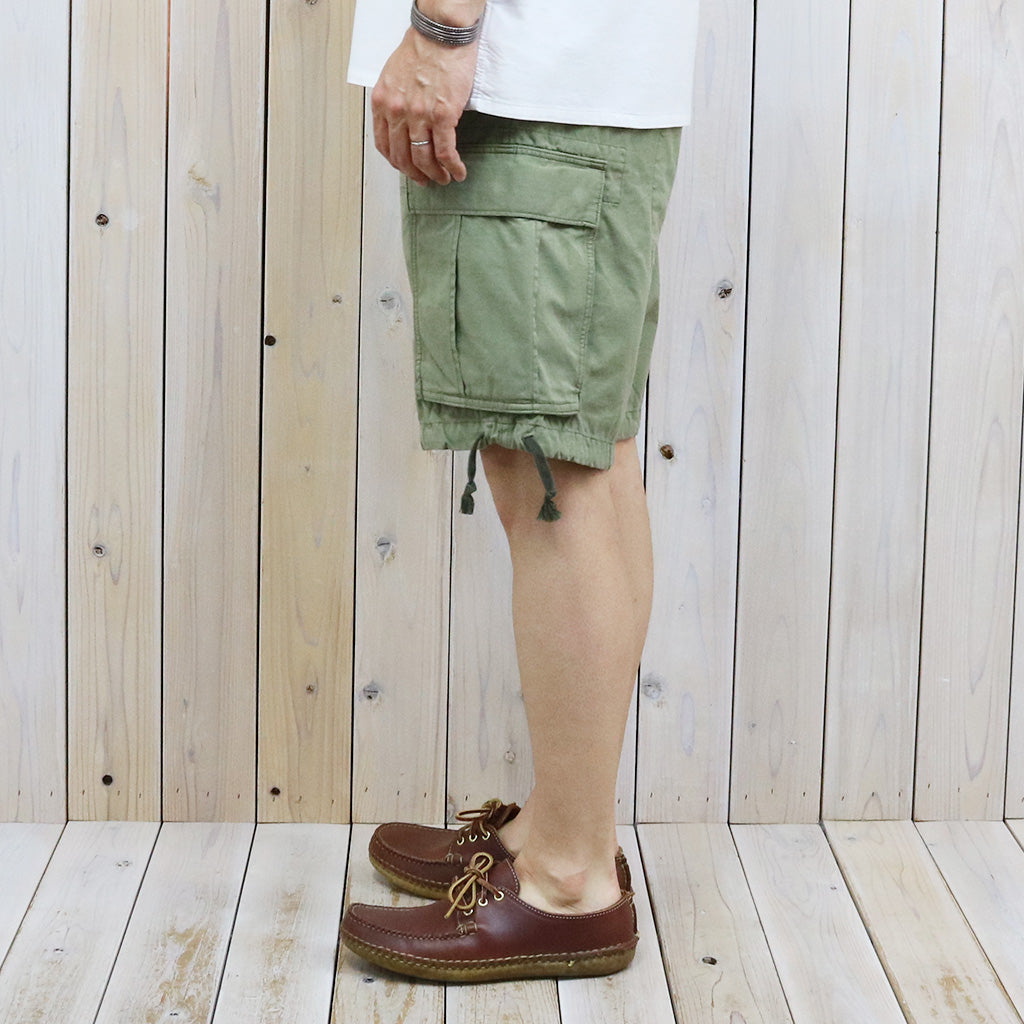Double RL : RIPSTOP CARGO SHORT (GREEN)