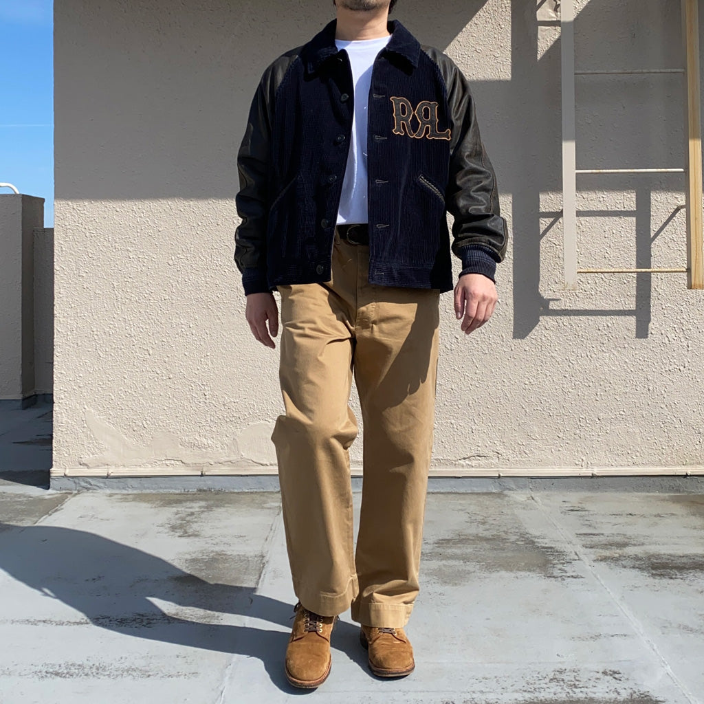 Double RL : COTTON FIELD CHINO (BRITISH KHAKI)