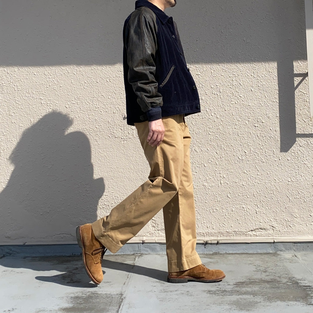 Double RL : COTTON FIELD CHINO (BRITISH KHAKI)