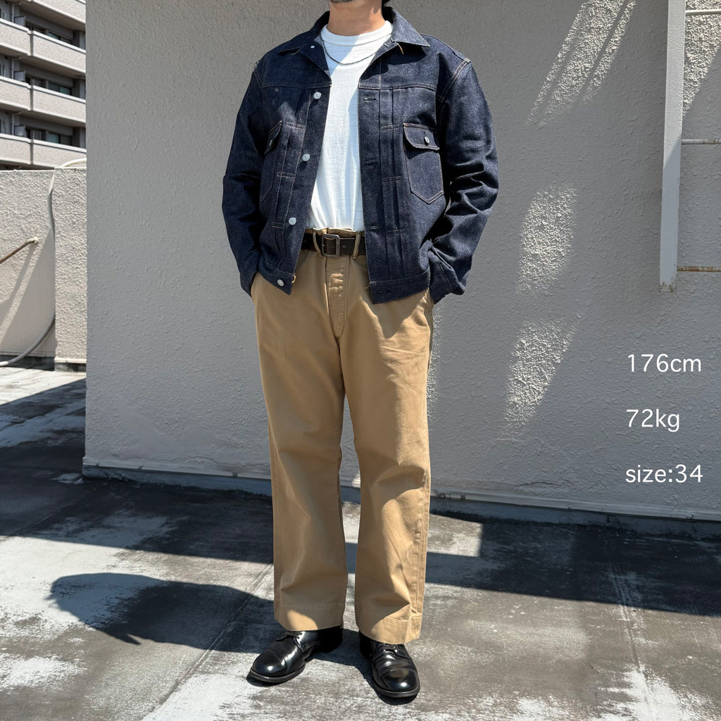 Double RL (ダブル アール エル) : COTTON FIELD CHINO (BRITISH KHAKI