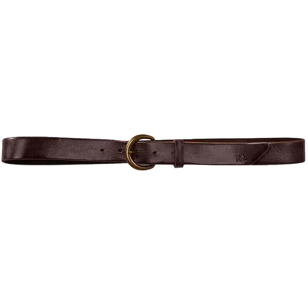 Double RL『TERRANCE TUMBLED LEATHER BELT』(BROWN)