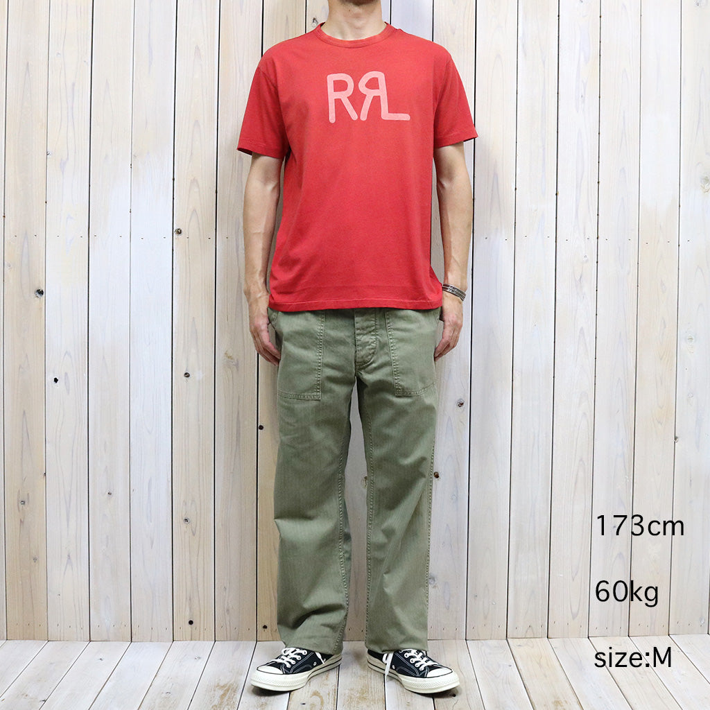 Double RL : LOGO JERSEY T-SHIRT (RED)