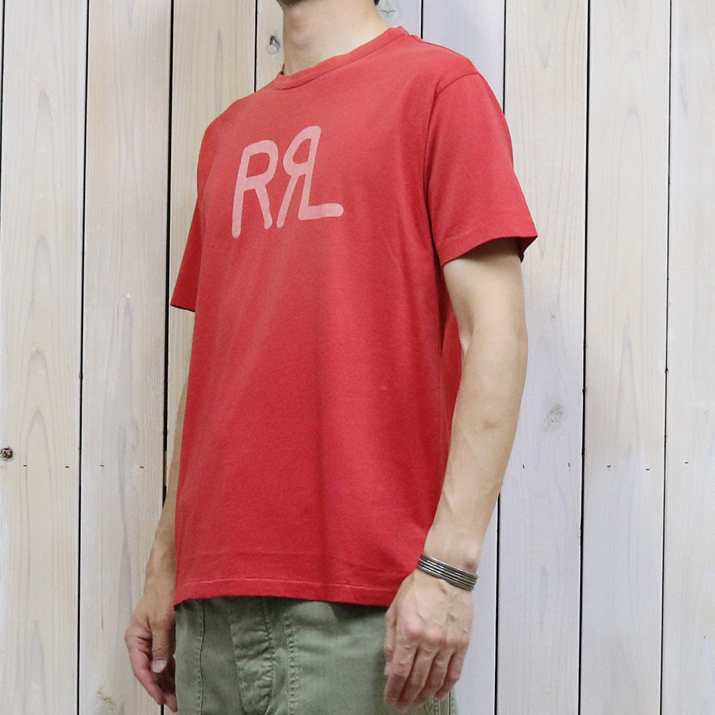 Double RL : LOGO JERSEY T-SHIRT (RED)