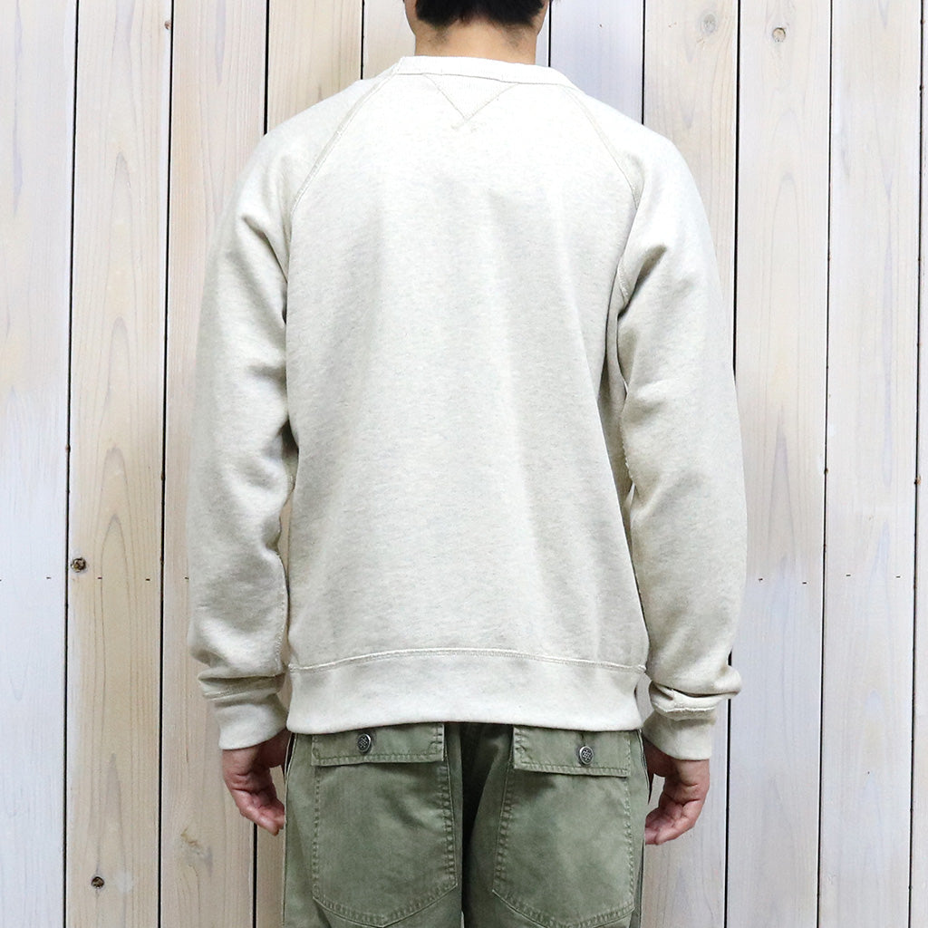 Double RL : LOGO FLEECE SWEATSHIRT (NATURAL)