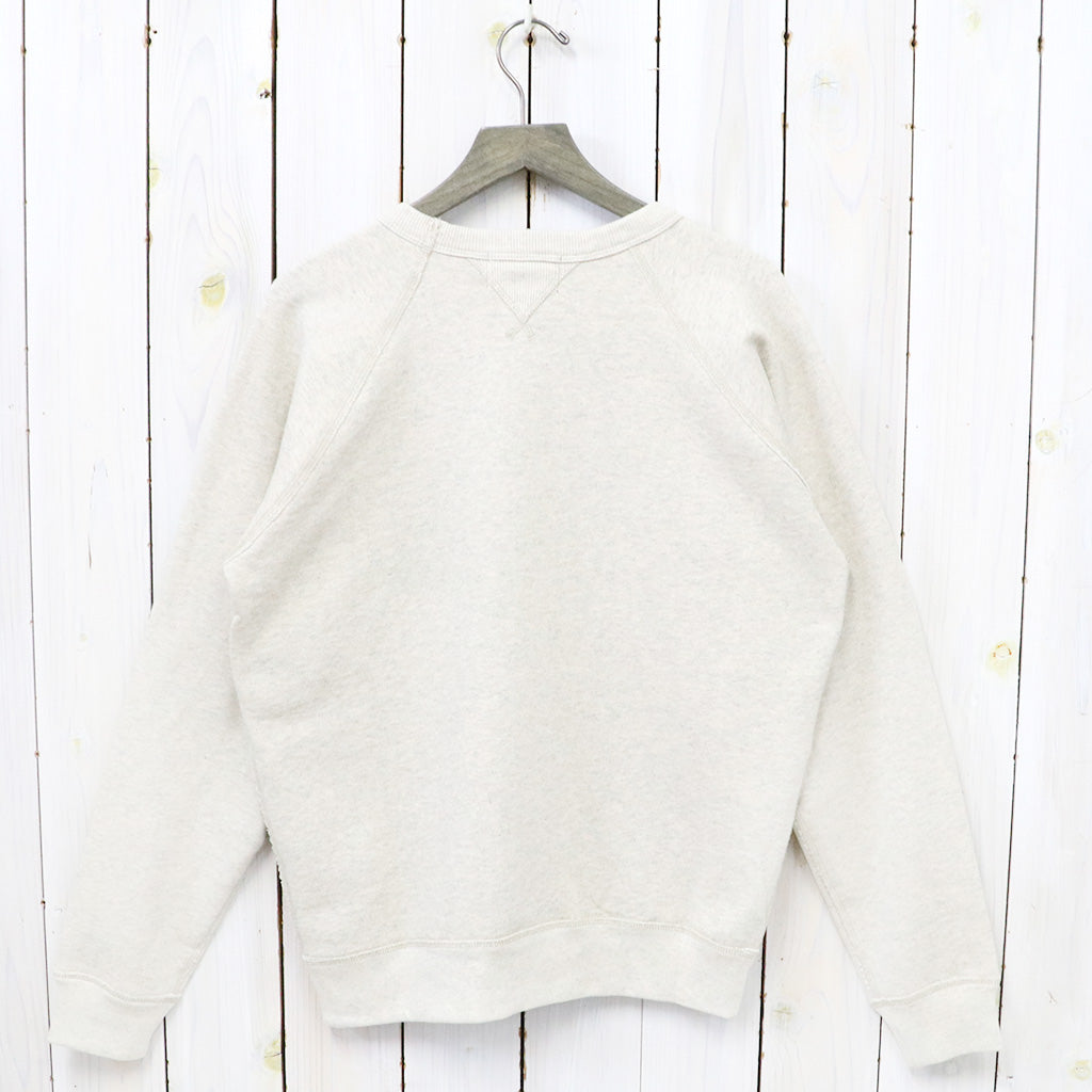 Double RL : LOGO FLEECE SWEATSHIRT (NATURAL)